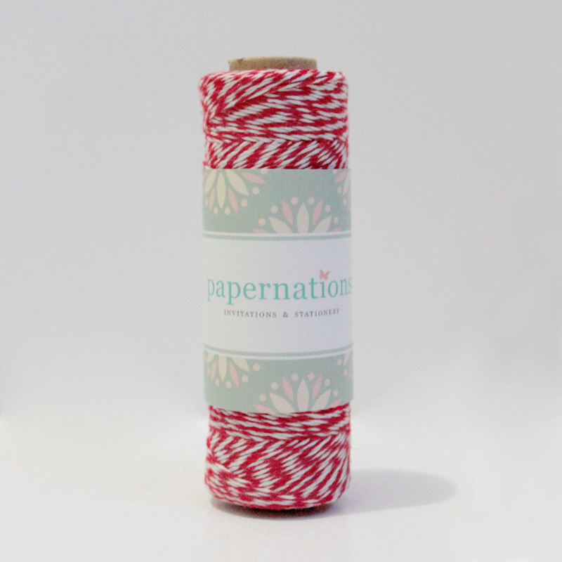 Bakers Twine - Red